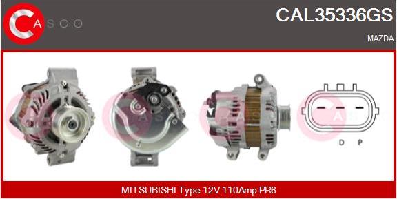Casco CAL35336GS - Alternatore www.autoricambi360.it