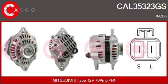Casco CAL35323GS - Alternatore www.autoricambi360.it
