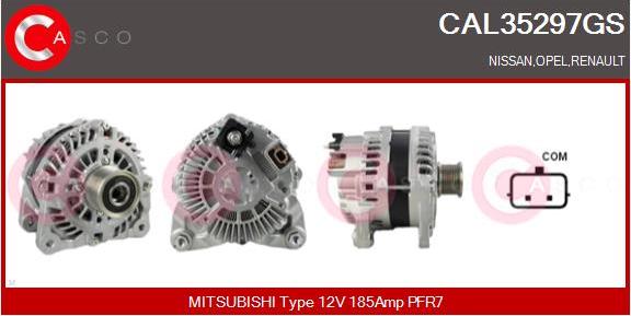 Casco CAL35297GS - Alternatore www.autoricambi360.it