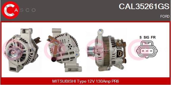 Casco CAL35261GS - Alternatore www.autoricambi360.it