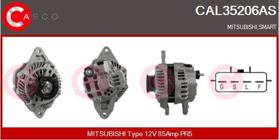 Casco CAL35206AS - Alternatore www.autoricambi360.it
