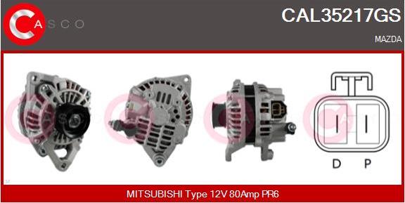 Casco CAL35217GS - Alternatore www.autoricambi360.it