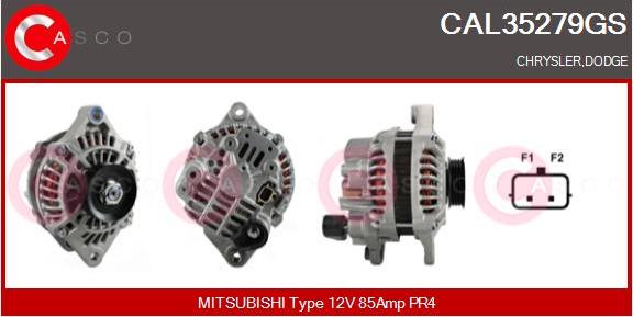 Casco CAL35279GS - Alternatore www.autoricambi360.it