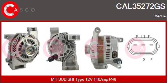 Casco CAL35272GS - Alternatore www.autoricambi360.it