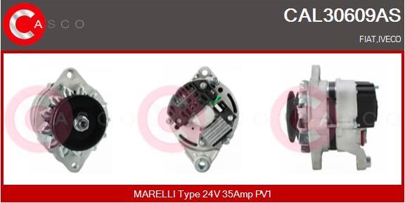 Casco CAL30609AS - Alternatore www.autoricambi360.it
