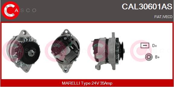 Casco CAL30601AS - Alternatore www.autoricambi360.it