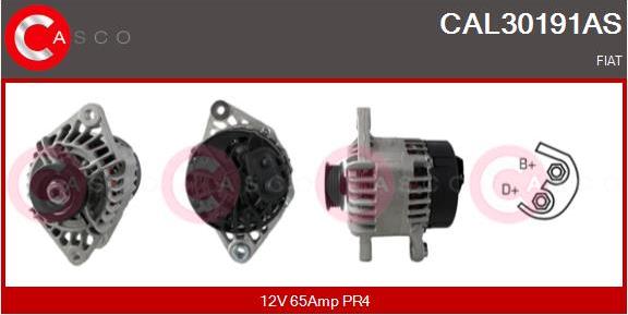 Casco CAL30191AS - Alternatore www.autoricambi360.it