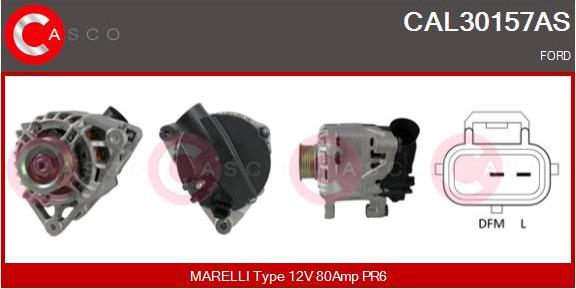 Casco CAL30157AS - Alternatore www.autoricambi360.it