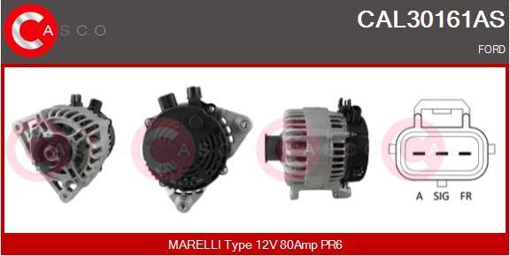 Casco CAL30161AS - Alternatore www.autoricambi360.it