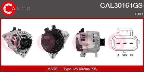 Casco CAL30161GS - Alternatore www.autoricambi360.it