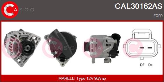 Casco CAL30162AS - Alternatore www.autoricambi360.it