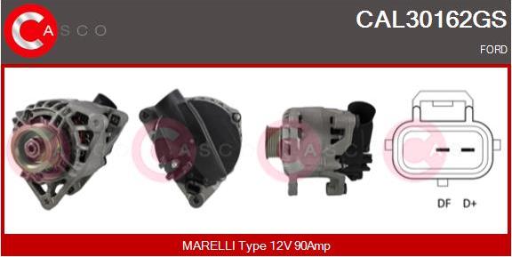 Casco CAL30162GS - Alternatore www.autoricambi360.it