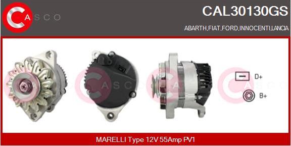 Casco CAL30130GS - Alternatore www.autoricambi360.it