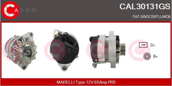Casco CAL30131GS - Alternatore www.autoricambi360.it