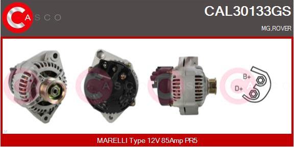 Casco CAL30133GS - Alternatore www.autoricambi360.it