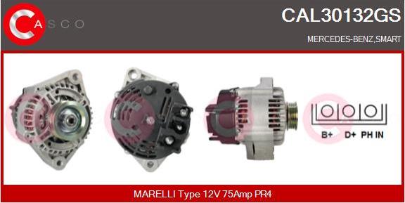 Casco CAL30132GS - Alternatore www.autoricambi360.it