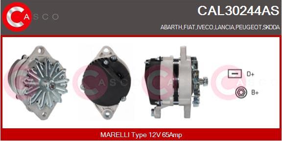 Casco CAL30244AS - Alternatore www.autoricambi360.it