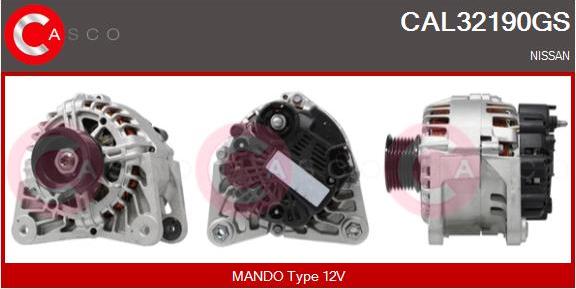 Casco CAL32190GS - Alternatore www.autoricambi360.it