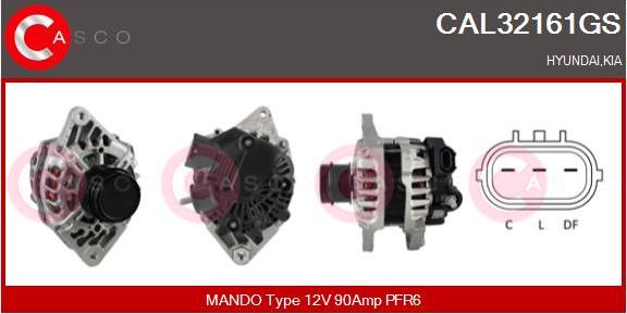 Casco CAL32161GS - Alternatore www.autoricambi360.it