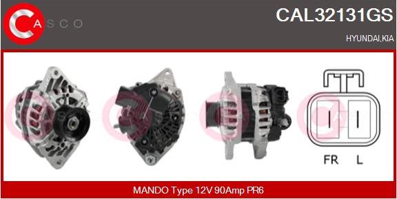 Casco CAL32131GS - Alternatore www.autoricambi360.it