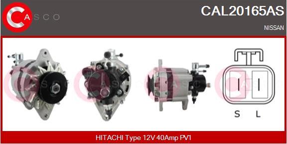 Casco CAL20165AS - Alternatore www.autoricambi360.it