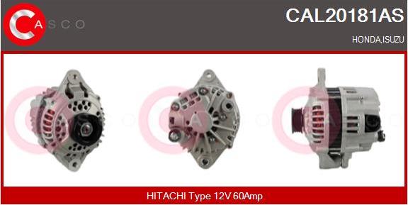 Casco CAL20181AS - Alternatore www.autoricambi360.it
