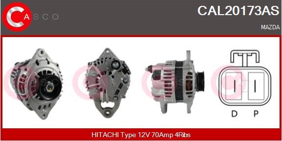 Casco CAL20173AS - Alternatore www.autoricambi360.it
