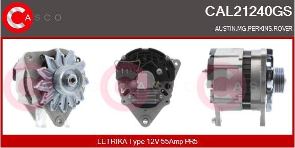 Casco CAL21240GS - Alternatore www.autoricambi360.it
