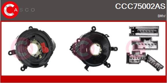 Casco CCC75002AS - Molla spiroelicoidale, Airbag www.autoricambi360.it