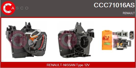 Casco CCC71016AS - Molla spiroelicoidale, Airbag www.autoricambi360.it