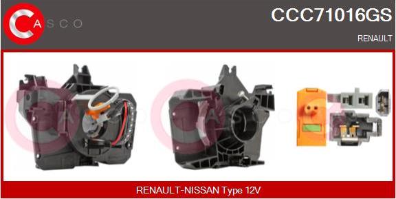 Casco CCC71016GS - Molla spiroelicoidale, Airbag www.autoricambi360.it