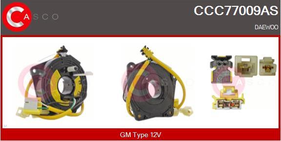Casco CCC77009AS - Molla spiroelicoidale, Airbag www.autoricambi360.it