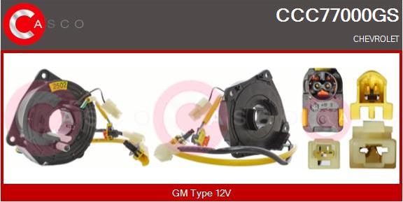 Casco CCC77000GS - Molla spiroelicoidale, Airbag www.autoricambi360.it