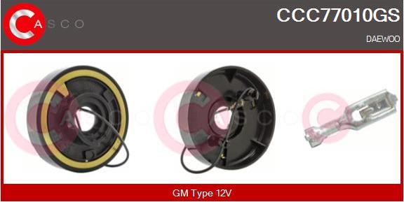 Casco CCC77010GS - Molla spiroelicoidale, Airbag www.autoricambi360.it