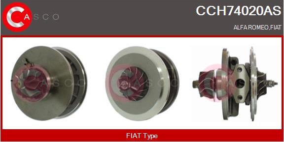 Casco CCH74020AS - Coreassy, Turbocompressore www.autoricambi360.it