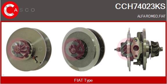 Casco CCH74023KS - Coreassy, Turbocompressore www.autoricambi360.it