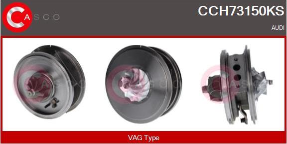 Casco CCH73150KS - Coreassy, Turbocompressore www.autoricambi360.it