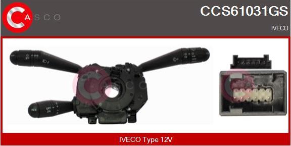 Casco CCS61031GS - Leva devio guida www.autoricambi360.it