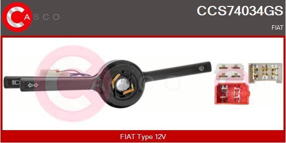 Casco CCS74034GS - Leva devio guida www.autoricambi360.it