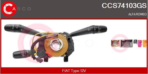 Casco CCS74103GS - Leva devio guida www.autoricambi360.it
