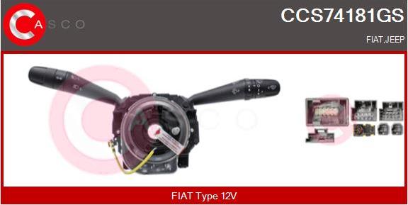 Casco CCS74181GS - Leva devio guida www.autoricambi360.it