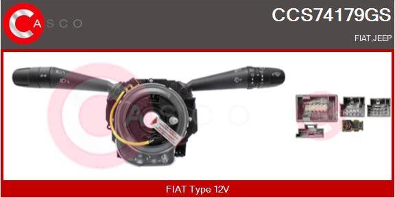 Casco CCS74179GS - Leva devio guida www.autoricambi360.it