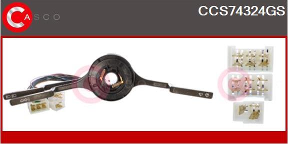 Casco CCS74324GS - Leva devio guida www.autoricambi360.it