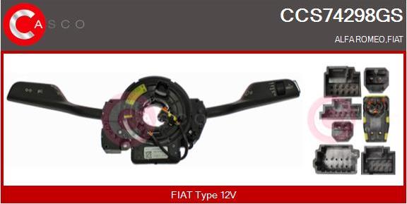 Casco CCS74298GS - Leva devio guida www.autoricambi360.it