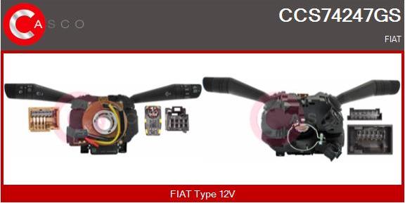 Casco CCS74247GS - Leva devio guida www.autoricambi360.it