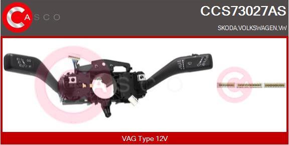 Casco CCS73027AS - Leva devio guida www.autoricambi360.it