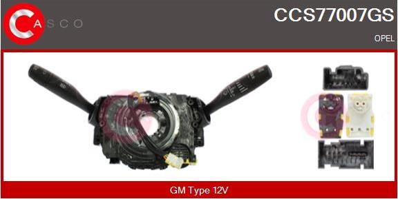 Casco CCS77007GS - Leva devio guida www.autoricambi360.it