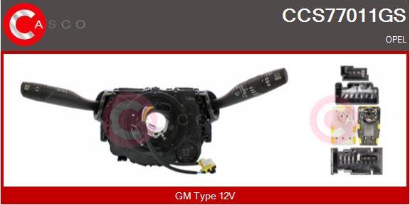 Casco CCS77011GS - Leva devio guida www.autoricambi360.it