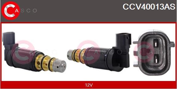 Casco CCV40013AS - Valvola regolazione, Compressore www.autoricambi360.it