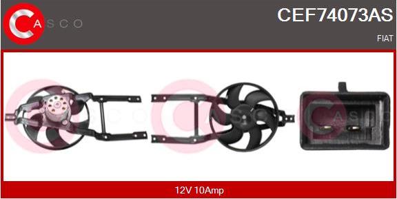 Casco CEF74073AS - Elettromotore, Ventola radiatore www.autoricambi360.it